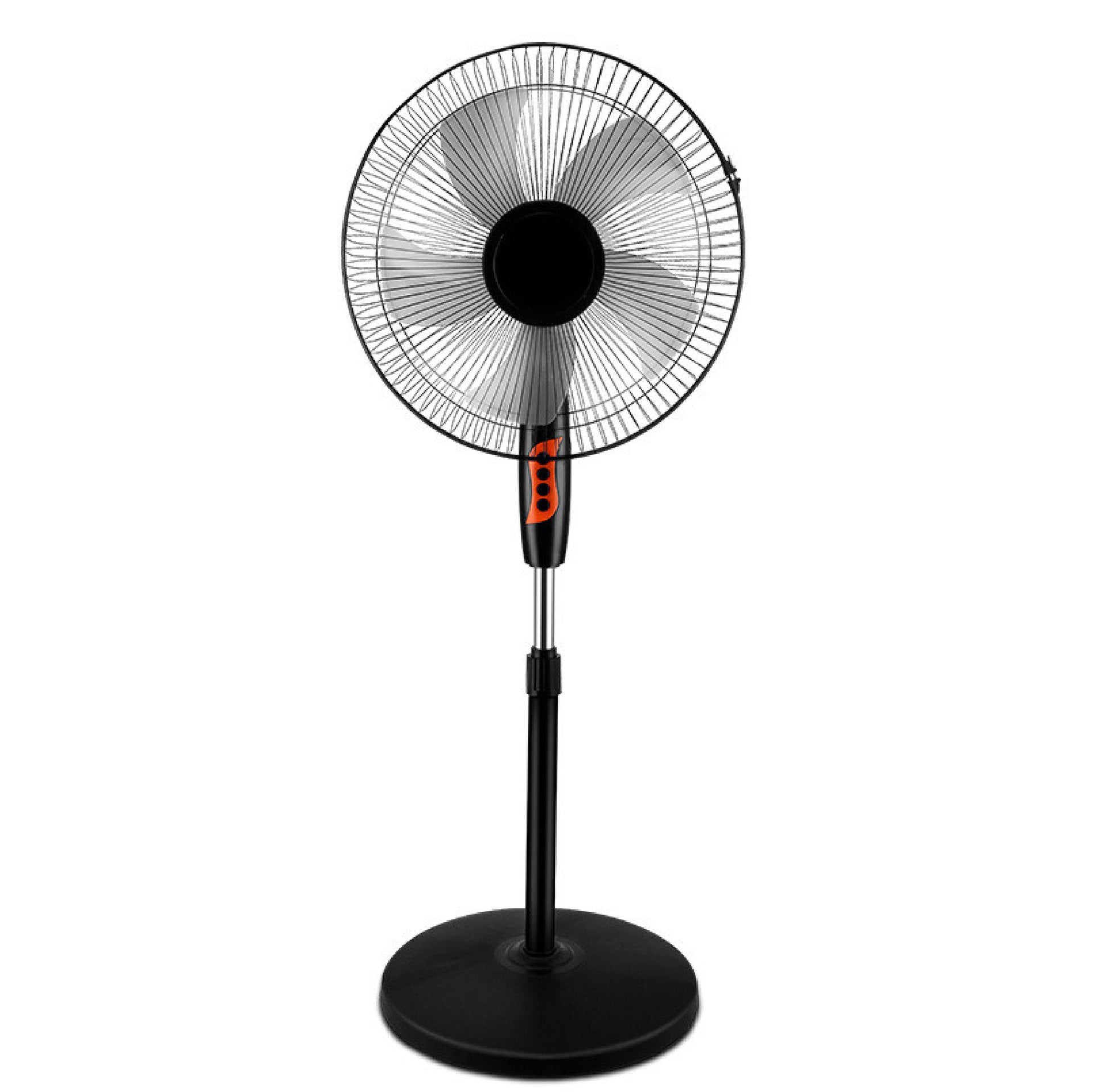 Oscillating Floor Standing Electric Fan with Remote Control, Silent Strong Wind Vertical Fan