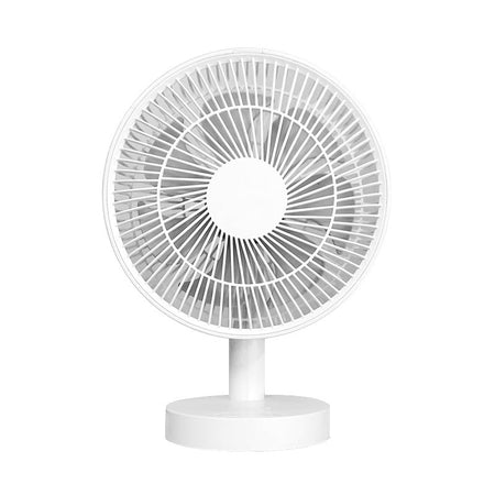 USB Rechargeable Desktop Fan with Oscillation, Multi-Speed Silent Table Fan
