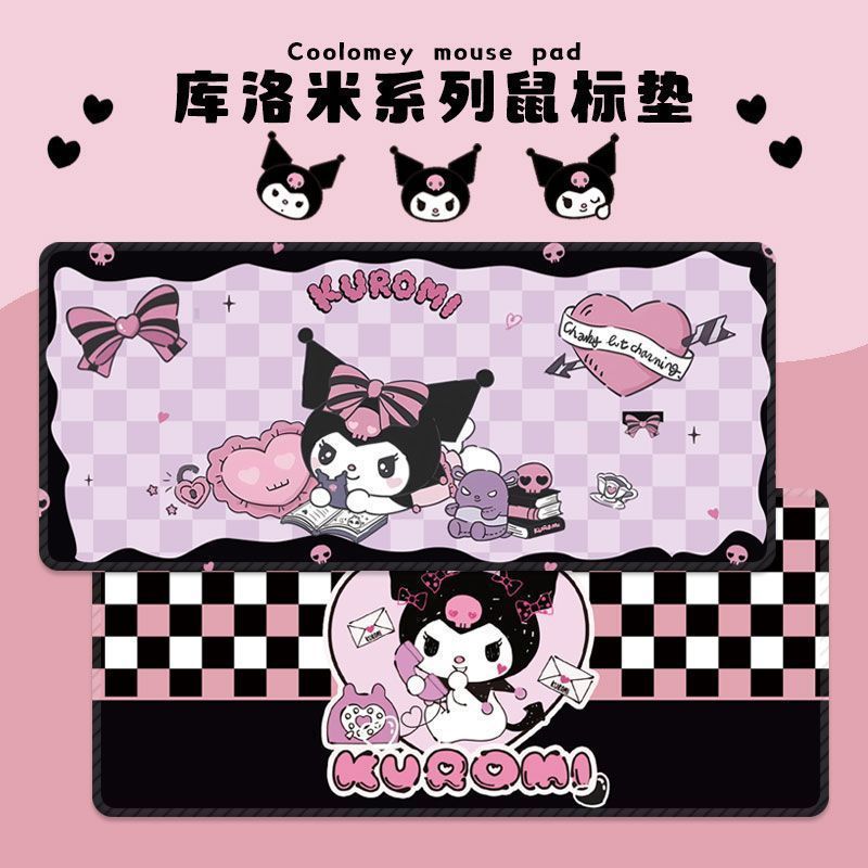 Kuromi Cartoon Extra Large Desk Mouse Pad Keyboard Mat