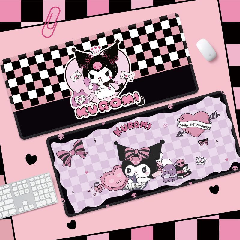 Kuromi Cartoon Extra Large Desk Mouse Pad Keyboard Mat