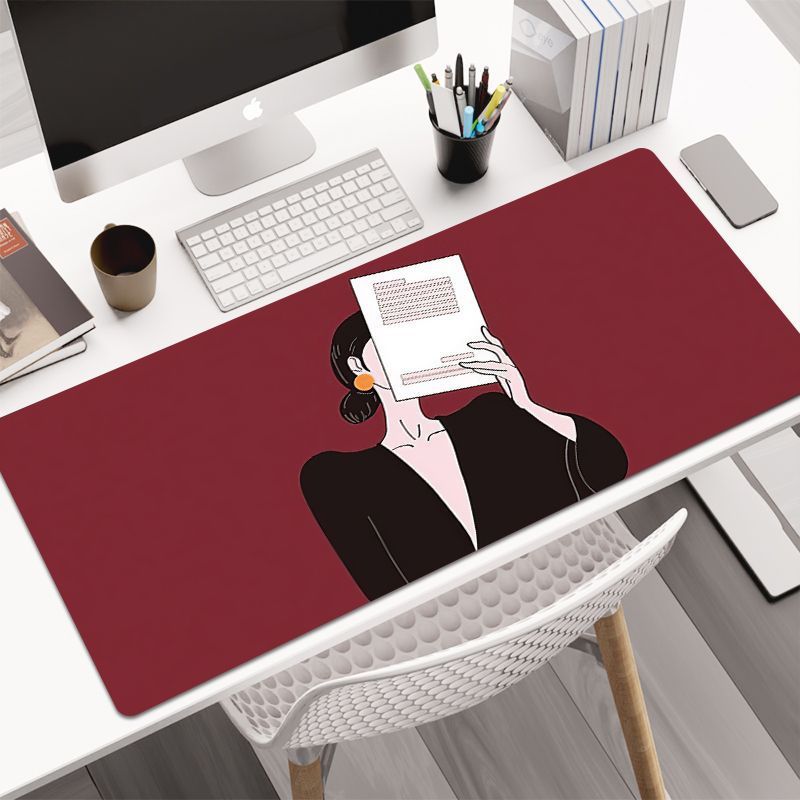 Personalized XL Desk Mouse Pad Non-Slip Keyboard Mat