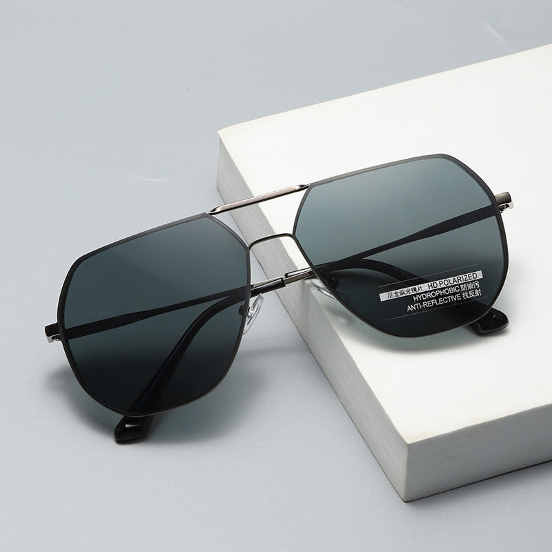 Men's High End Nylon Polarized Metal Sunglasses