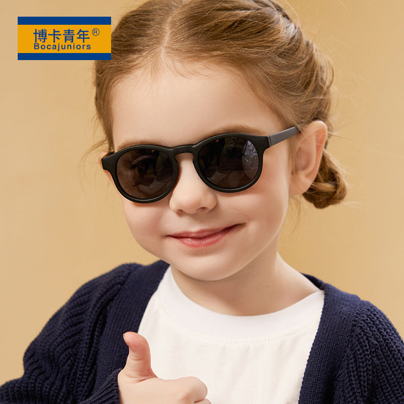 Baby Polarized UV400 Silicone Sunglasses for Ages 0–3
