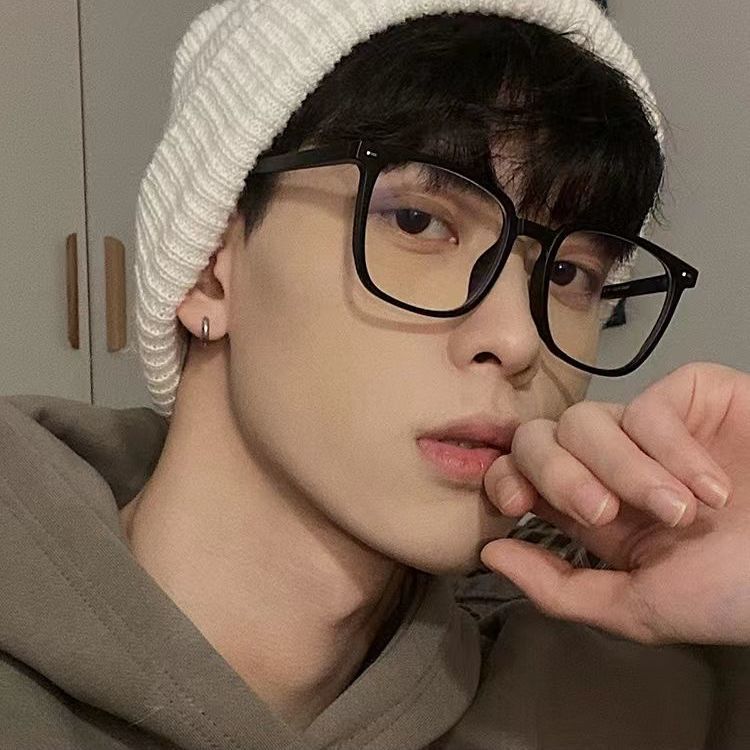 Unisex Ultra Light Large Square Prescription Glasses Frame