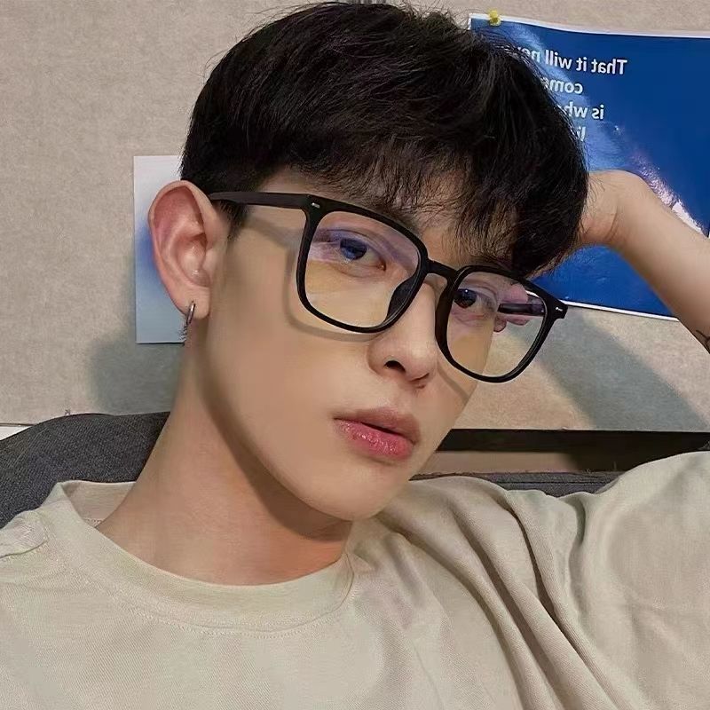 Unisex Ultra Light Large Square Prescription Glasses Frame
