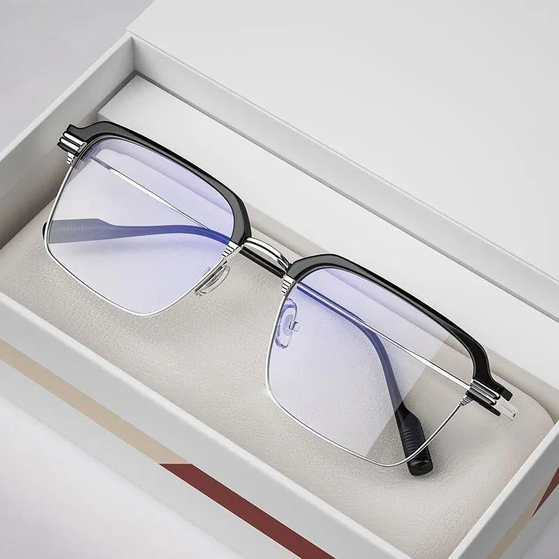 Men's Trendy High-Definition Polarized Photochromic Square
