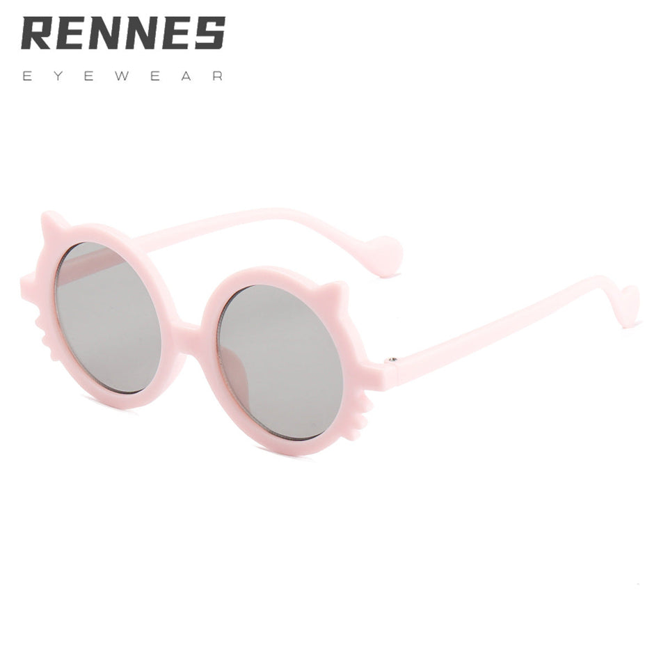 Kids Cat Kitten UV400 Candy Color Sunglasses Cute Style