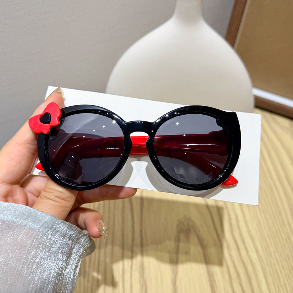 Kids Polarized UV400 Soft Frame Sunglasses Round Style