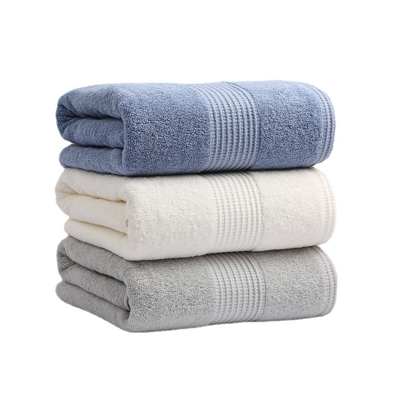 Blue Jie Liya Cotton Bath Towel Soft Skin-Friendly Couple Home Use