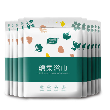 Disposable Thick Cotton Bath Towel Portable Travel Hotel Pack Soft – 140cm