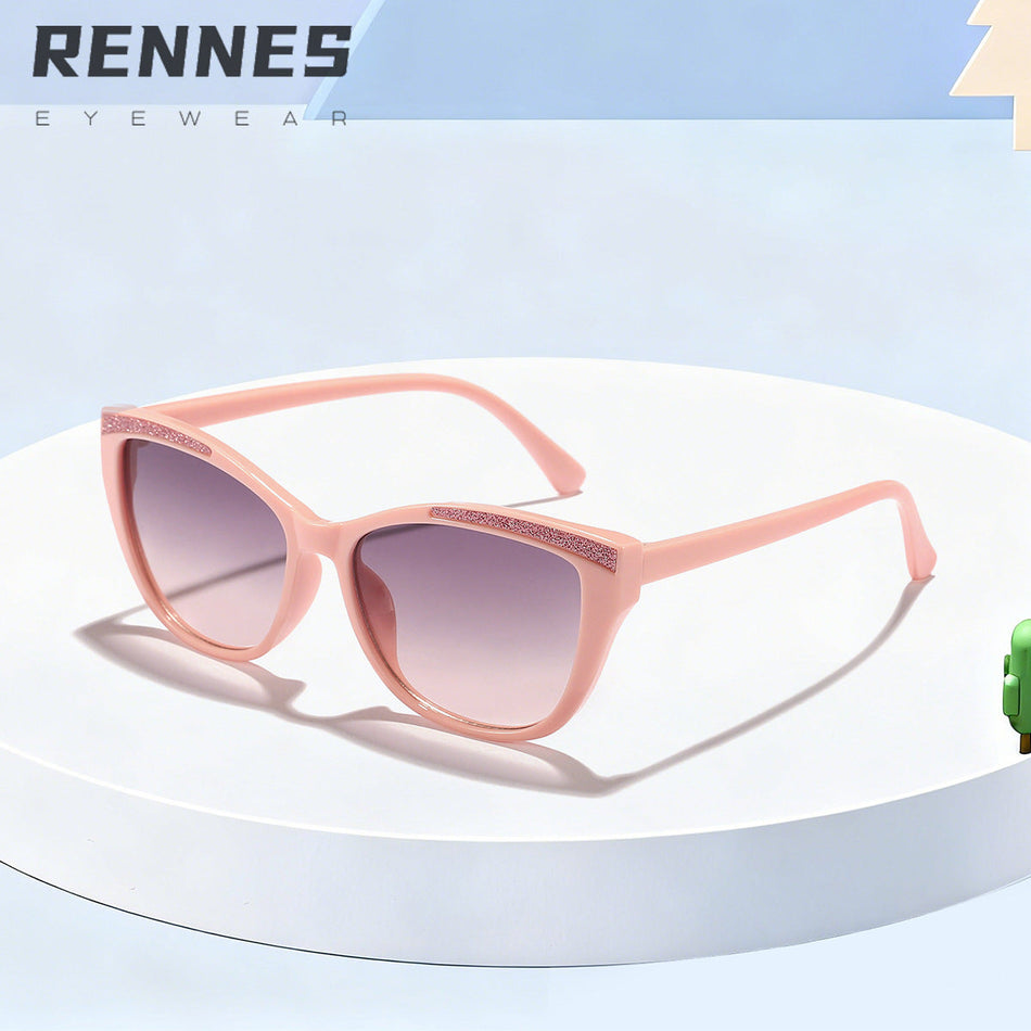 Children’s Cat-Eye UV400 Sunglasses Lightweight PC Frame Fashion