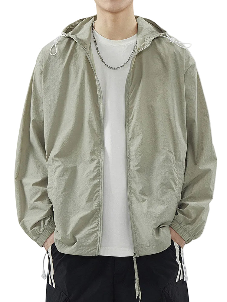 Unisex Mountain-Style Loose-Fitting Anti-UV Sun Protection Jacket