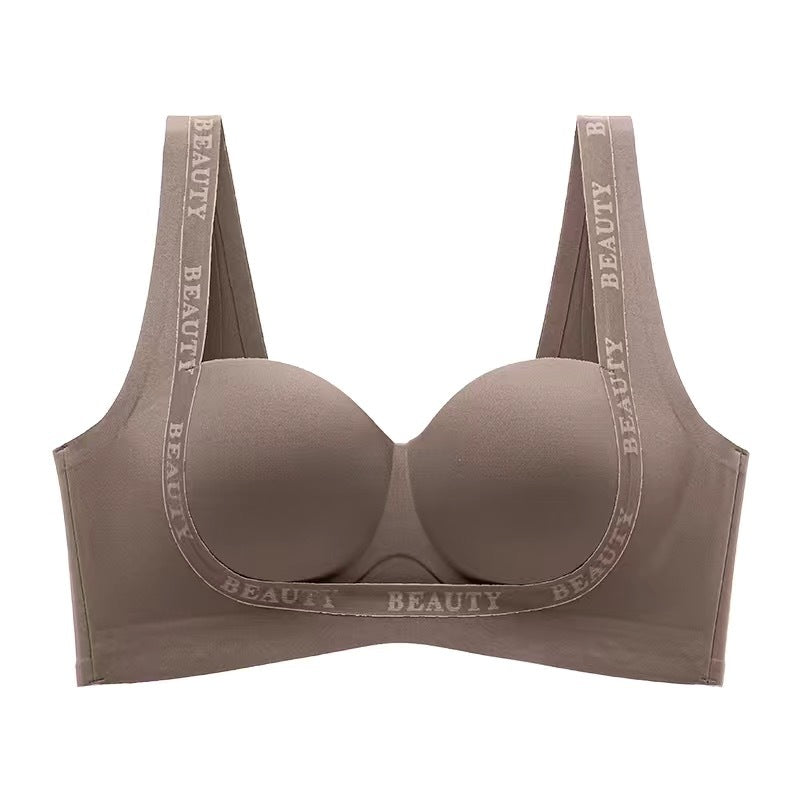 Wireless Push-Up Bra Small Bust Lift Side Support Anti-Sagging