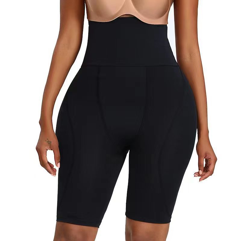 High Waist Hip Enhancer Shaping Shorts with Full Coverage Padding