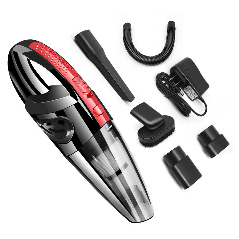 Black Wireless Handheld Wet Dry Vacuum Cleaner for Car and Home