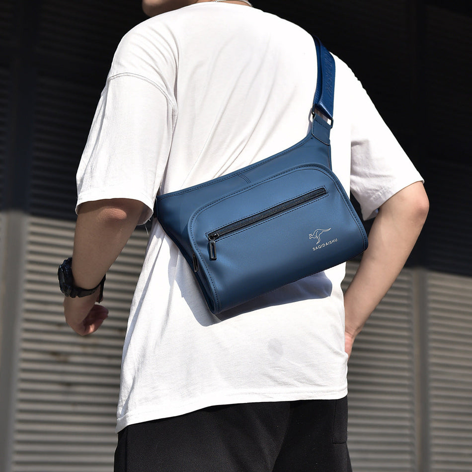 Men's Oxford Crossbody Chest Bag with Street Trend Design