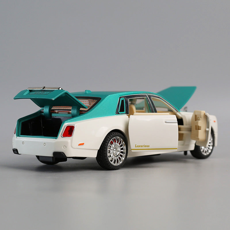 Title: Elite Phantom Luxury Inertia Toy Model with Sound and