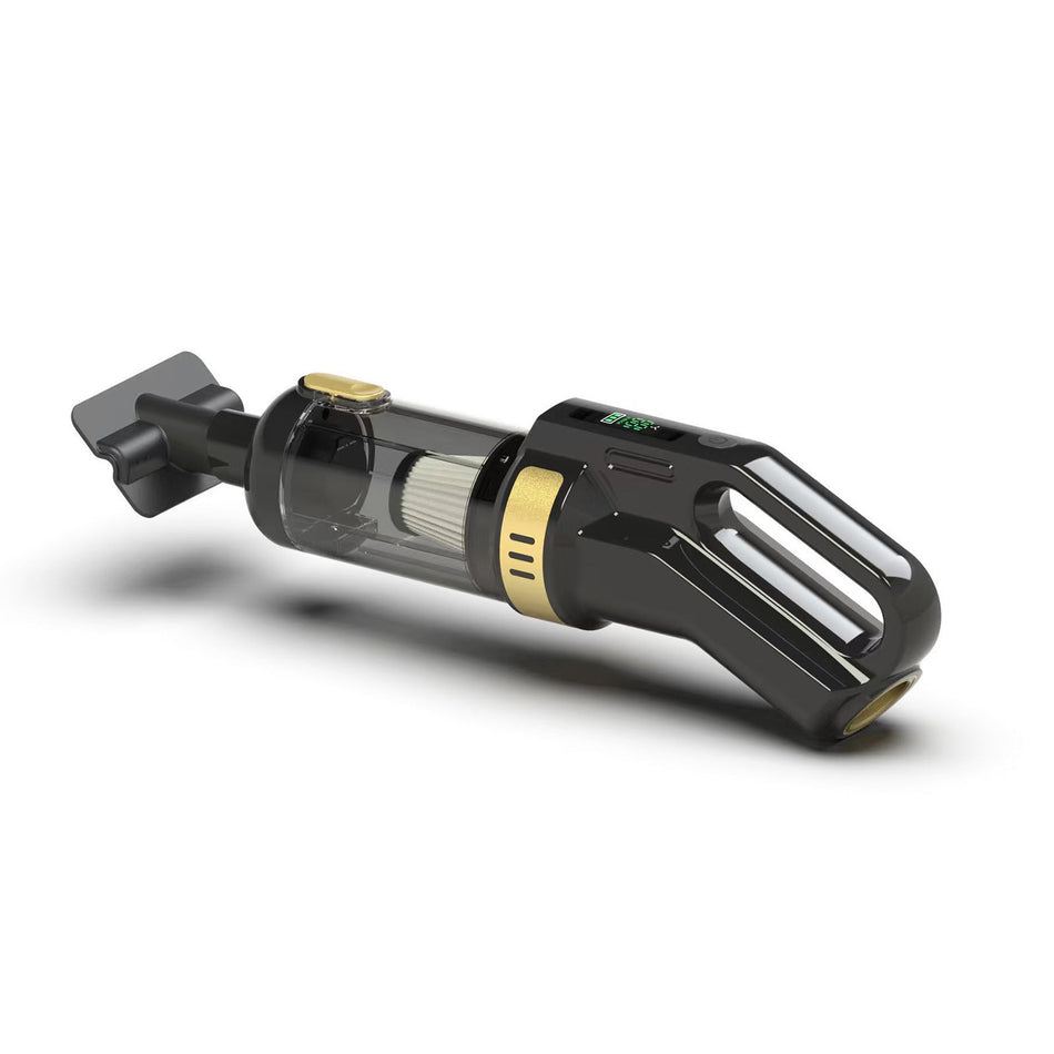 Silver Brushless Wireless Car Vacuum Cleaner High Suction Portable Handheld