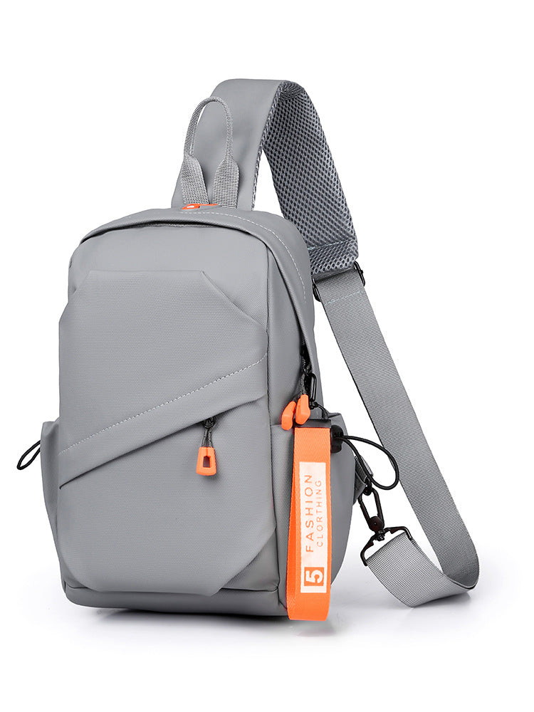 Men's Ultra-Light Oxford Chest Bag with Wear-Resistant Design