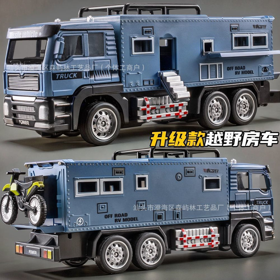 Elite Two-In-One Inertia Forklift Crane Vehicle Model
