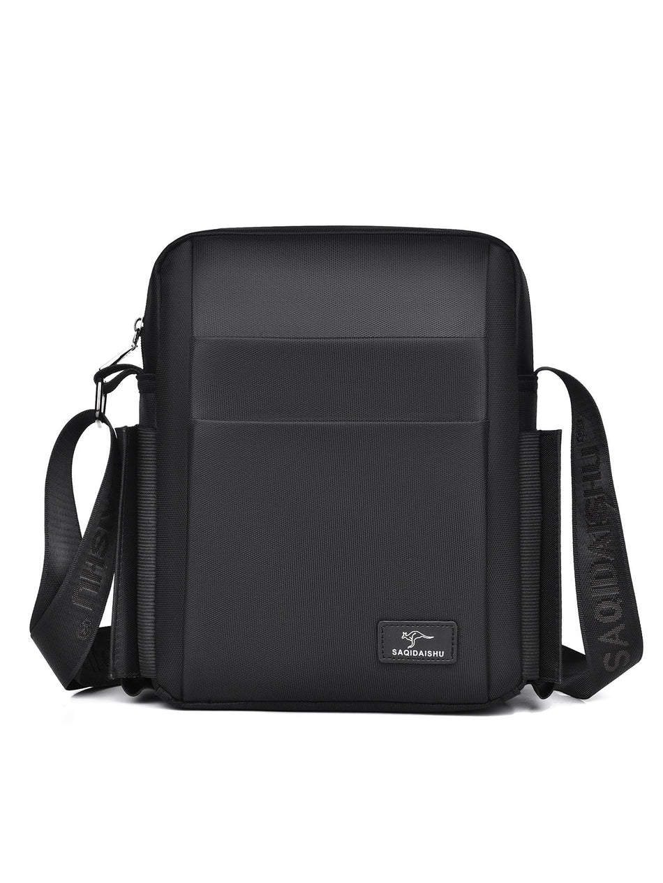 Men's Oxford Shoulder Bag with Large Capacity Travel Design