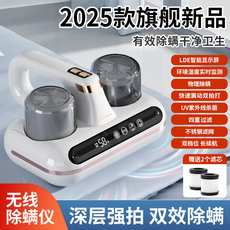 Wireless UV Dust Mite Vacuum Cleaner Bed Sofa Anti-Mite