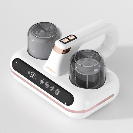 White Wireless UV Dust Mite Vacuum Cleaner Bed Sofa Anti-Mite Sterilizer