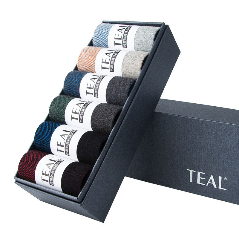 PACK OF 6-Men's Breathable Cotton Ankle Socks with Antibacterial