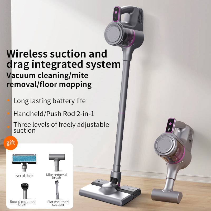 Wireless Handheld Vacuum Cleaner Suction Mop All-in-One Home Use