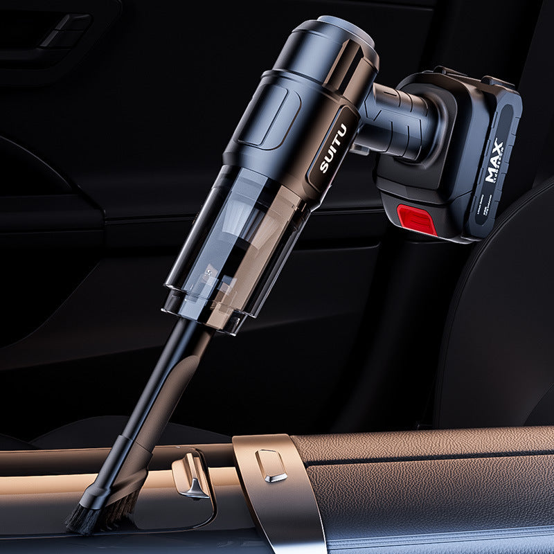 Black * Wireless Car Vacuum Cleaner Handheld Strong Suction Blower Portable
