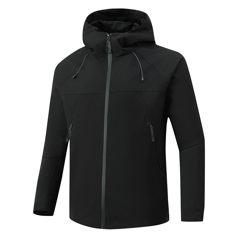 Unisex Mountain Outdoor Waterproof Windproof Hiking Shell Jacket