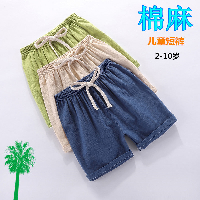 Elite Children's Cotton Casual Summer Beach Shorts