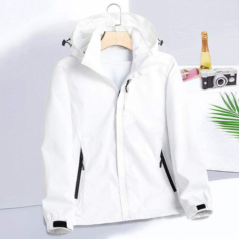 Men's Waterproof Windproof Outdoor Hiking Shell Jacket