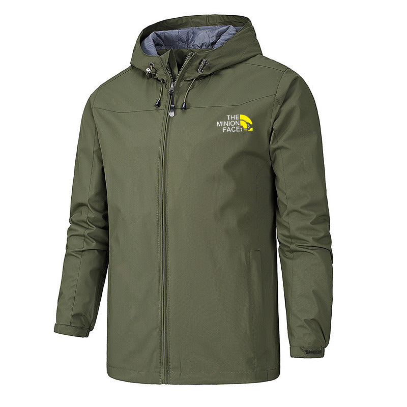 Unisex Waterproof Breathable Outdoor Windbreaker Hiking Jacket