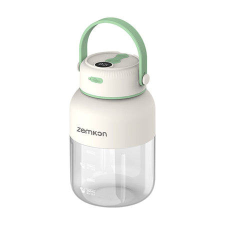 White single Zemkon Portable Electric Juicer Cup Automatic Fresh Juice Blender