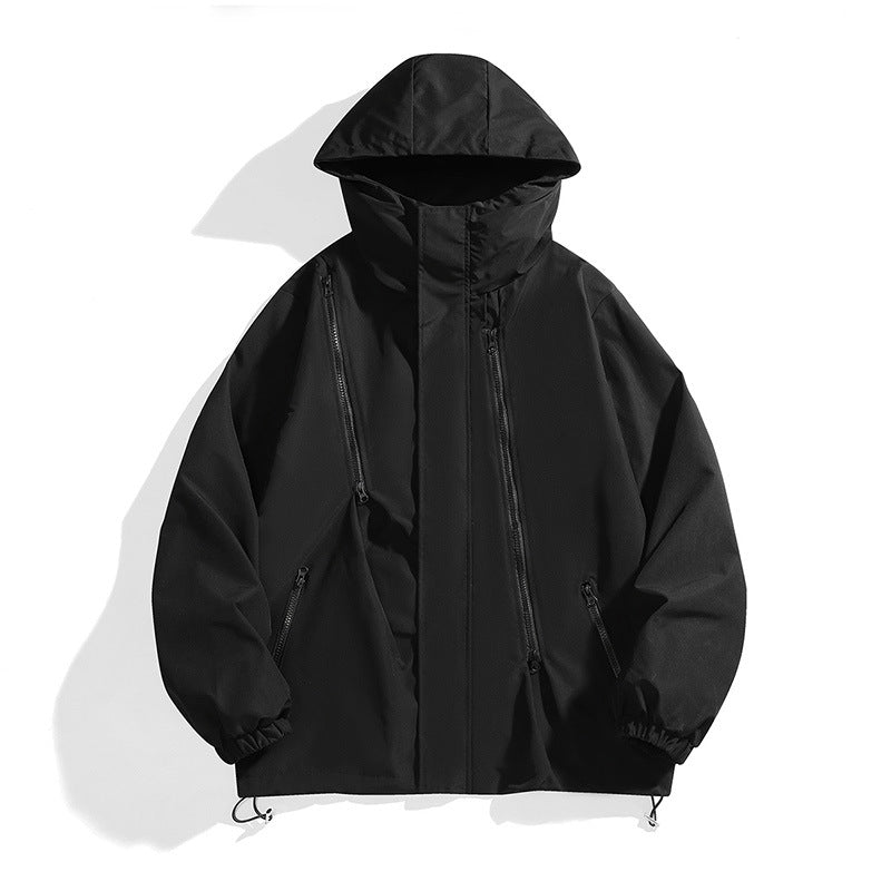 Unisex Waterproof Windproof Outdoor Jacket Hooded Casual Coa