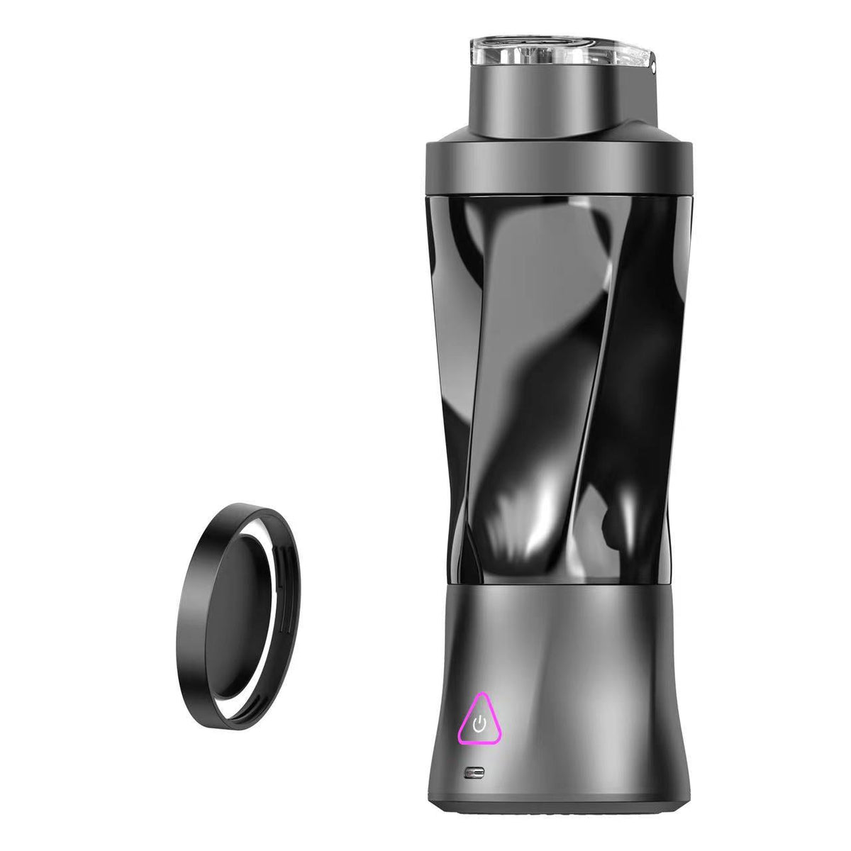White Ligkevan Portable Juicer Cup Rechargeable High Speed Blender