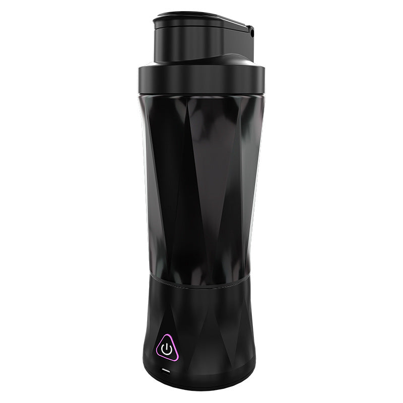 Black Portable Electric Juicer Cup USB Rechargeable Multi Function Blender