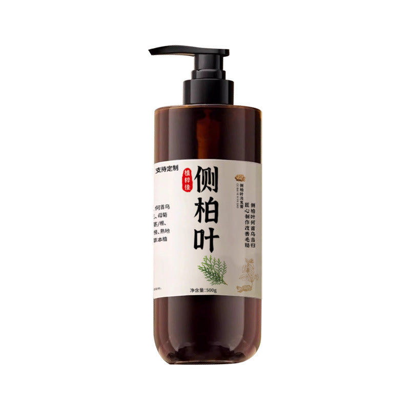 Platycladus Leaf Herbal Anti-Dandruff Hair Nourishing Shampoo