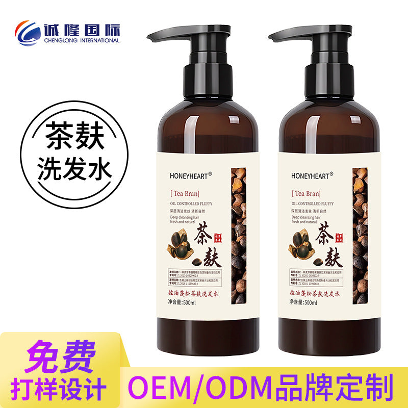 Silicone-Free Tea Bran Oil Control Volumizing Shampoo
