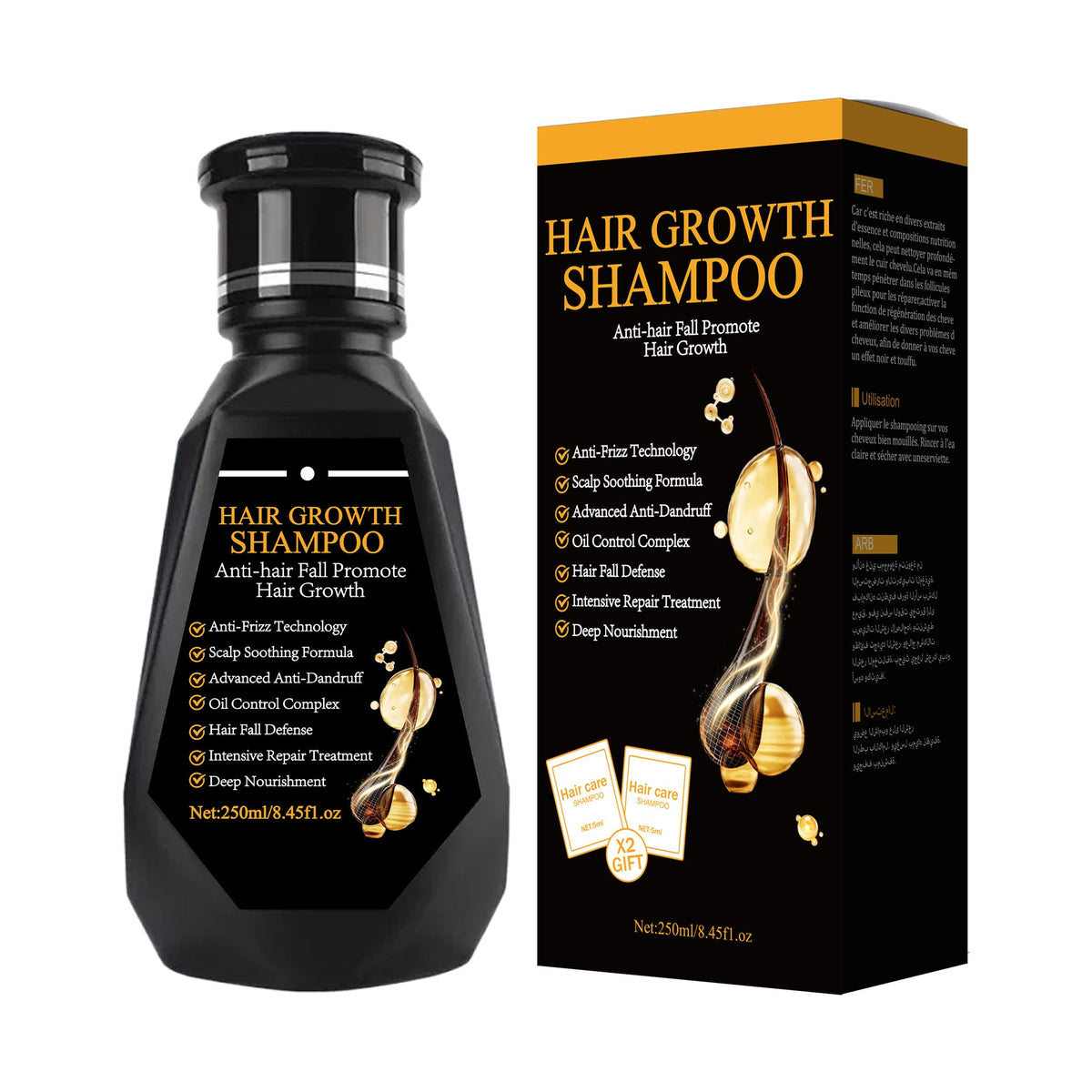 Ginger Oil Control Volumizing Hair Strengthening Shampoo