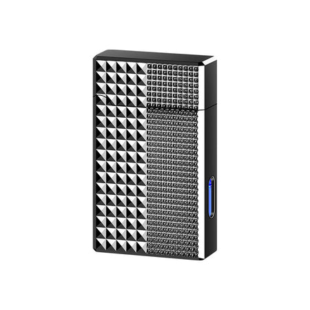 Gold paris Paris Retro-Style Smart Voice-Control Oil-Electric Hybrid Windproof Lighter