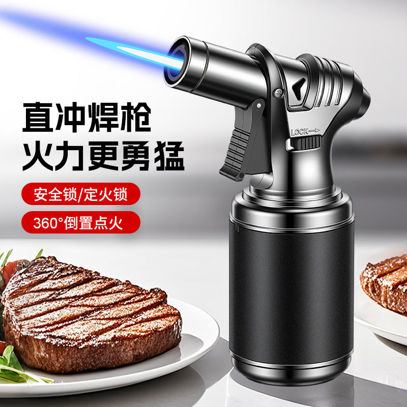 FQ985 Big Belly Spray Gun Windproof Inflatable Lighter