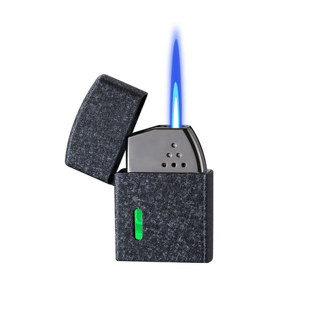 Black paint Voice-Activated Smart Sensor Inflatable Windproof Lighter Black Tech