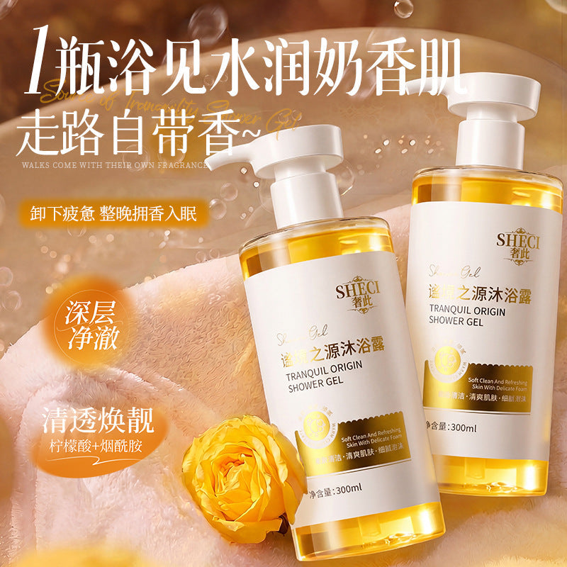 Luxury Perfume-Type Long-Lasting Fragrance Shower Gel