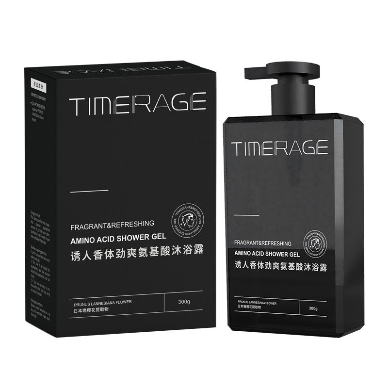 Men’s Oil Control Refreshing Long-Lasting Fragrance Shower Gel