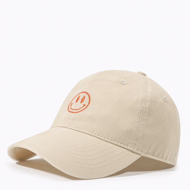 Unisex Cotton Baseball Cap Embroidered Soft Top Sunshade Hat