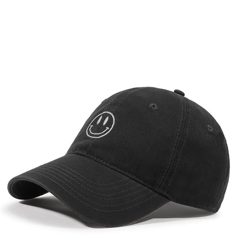 Unisex Cotton Baseball Cap Embroidered Soft Top Sunshade Hat