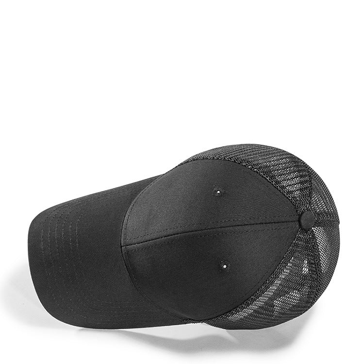 Unisex Cotton Mesh Baseball Cap Breathable Korean Style Sunshade