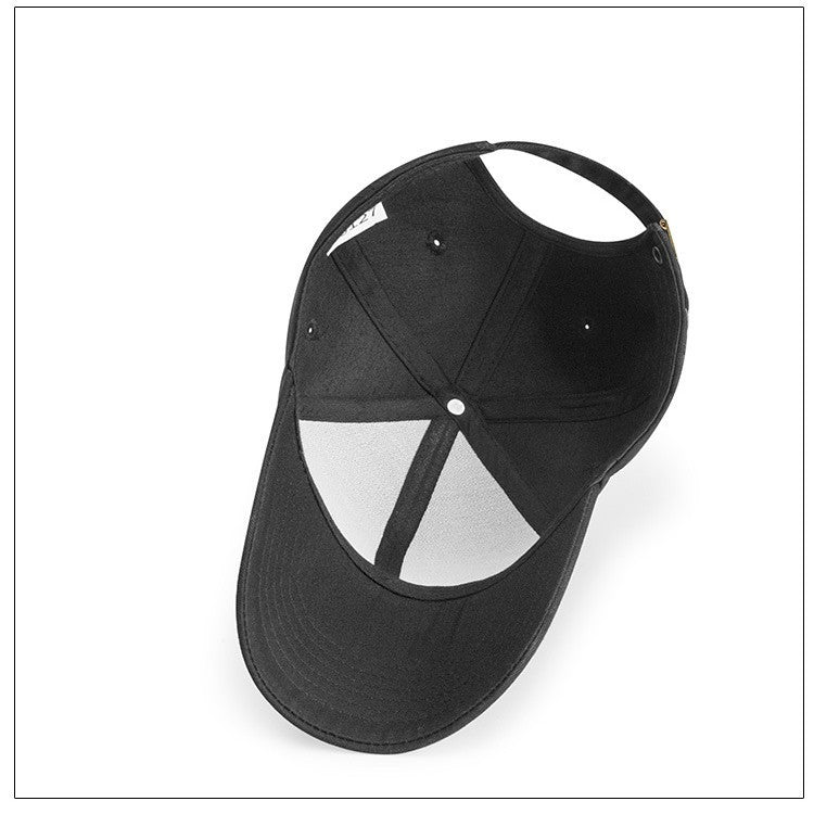 Unisex Cotton Baseball Cap Adjustable Sun Protection Outdoor Hat